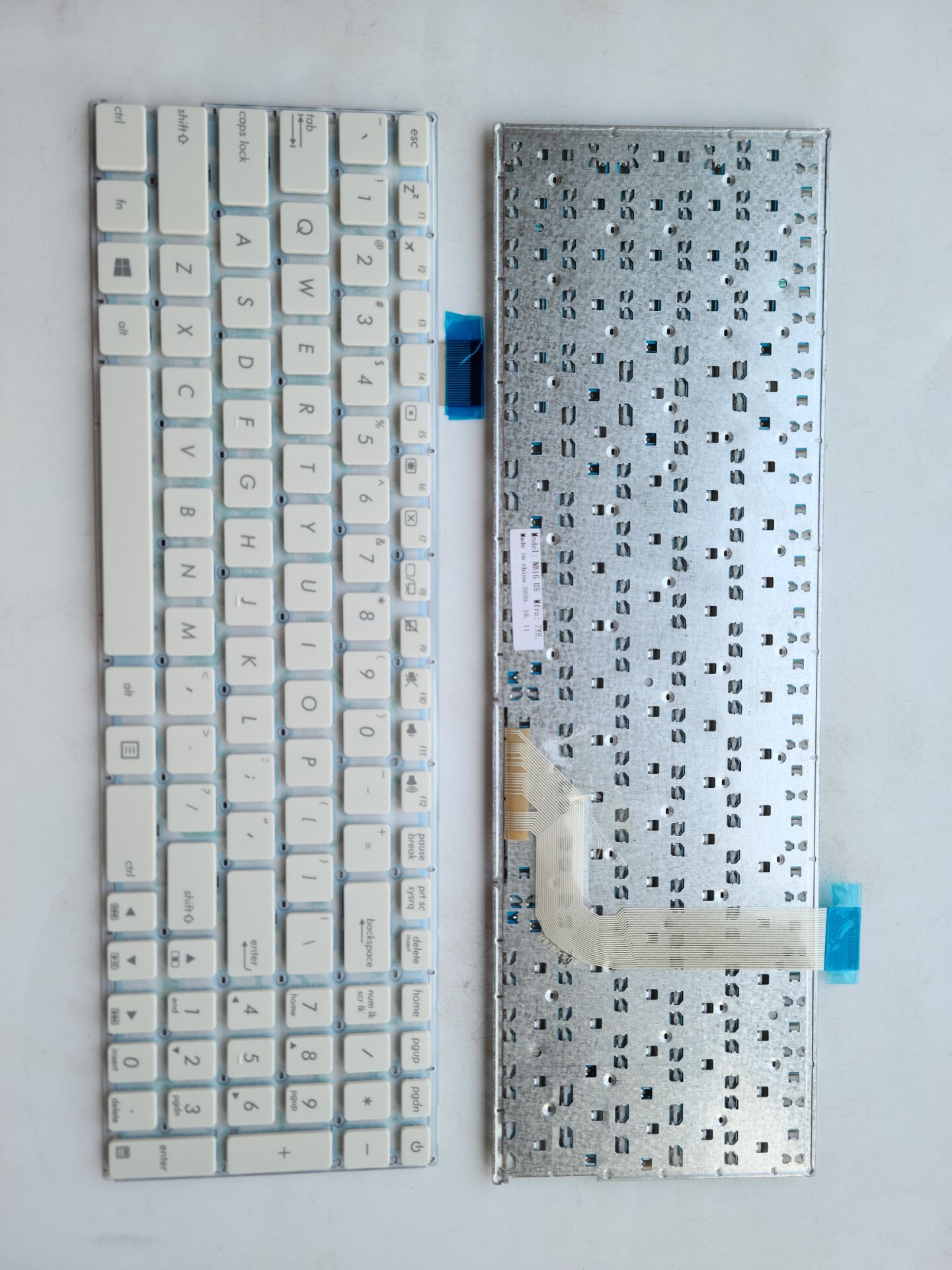 Picture of New Replacement Laptop Keyboard For ASUS X542 WHITE (OEM) US Layout